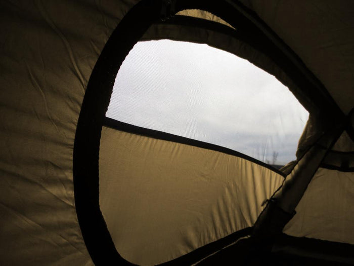 Mil-Tec Recom 1-Man Tent, Olive Green, 240 x 135 x 85 cm : :  Sports & Outdoors