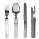German Stainless Steel Cutlery Set - German Army Surplus - Utensils