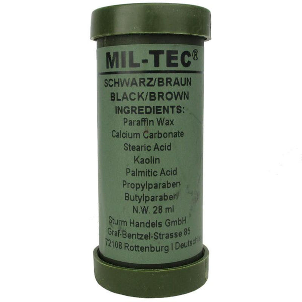 Camo Face Paint Stick - Black and Brown