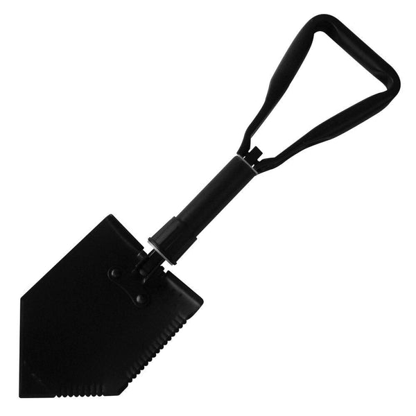 Black Tri-Folding Shovel
