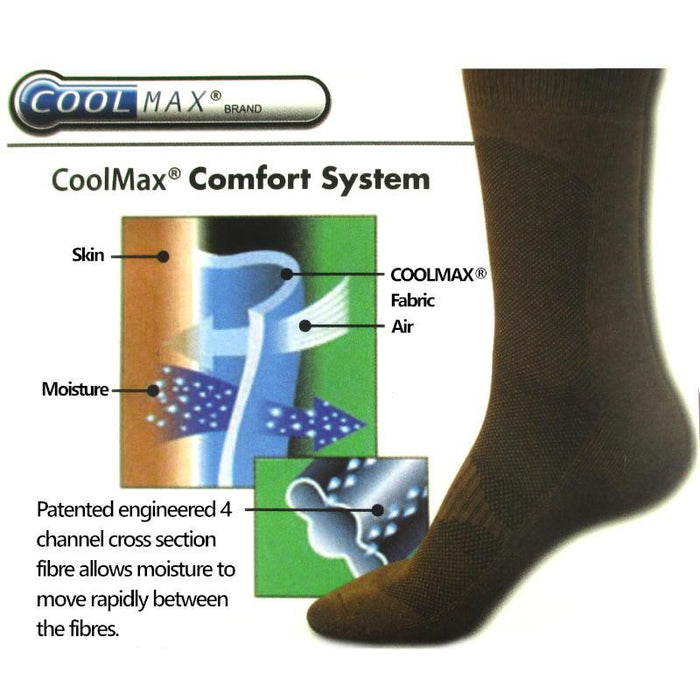 CoolMax Socks - Coyote Brown