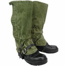 British Army OD Canvas Gaiters - British Army Surplus - Gaiters