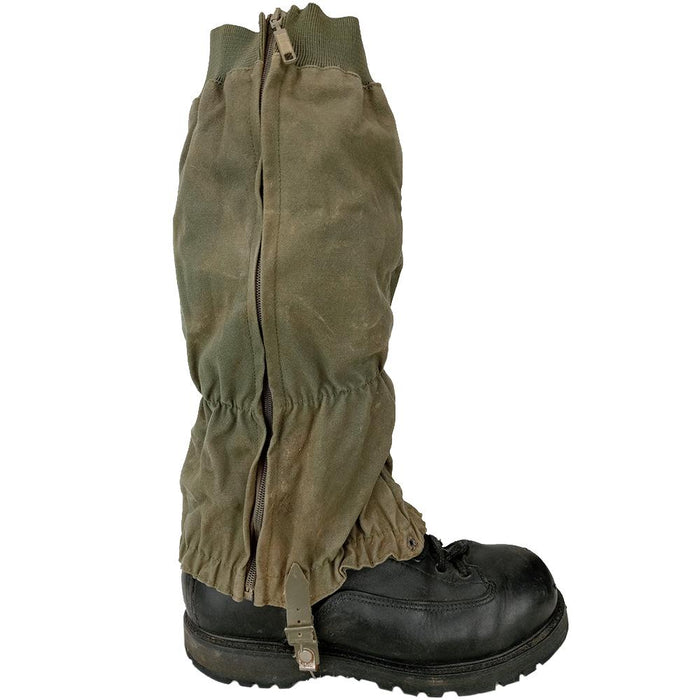 French Army M90 Wire Strap OD Gaiters