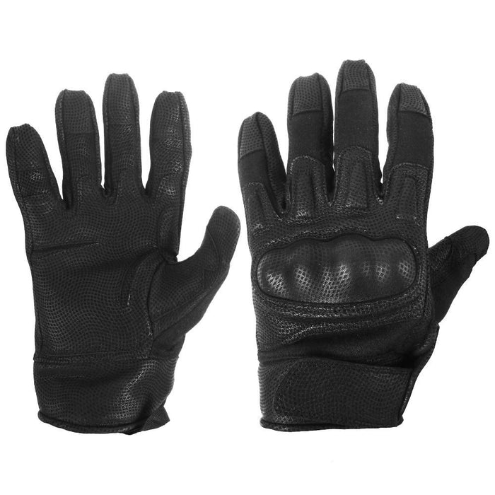 Hand Armor® Black Nitrile Geotex™ Grip Gloves 9 Mil Case Of 1000