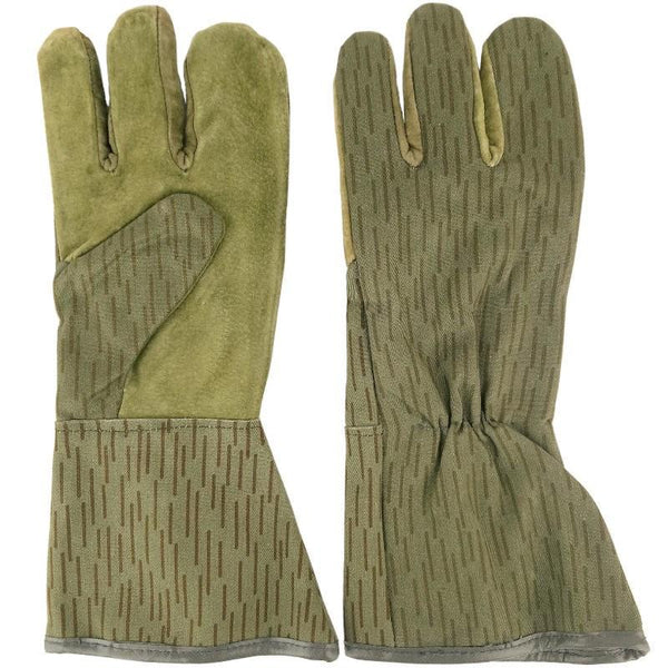 East German Rain Camo Gloves