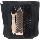 German Shoe Cleaning Kit - Black - German Army Surplus - Boot Brushes