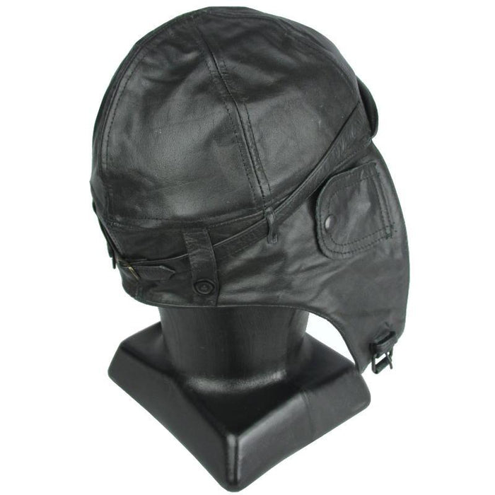 Leather Aviator Helmet