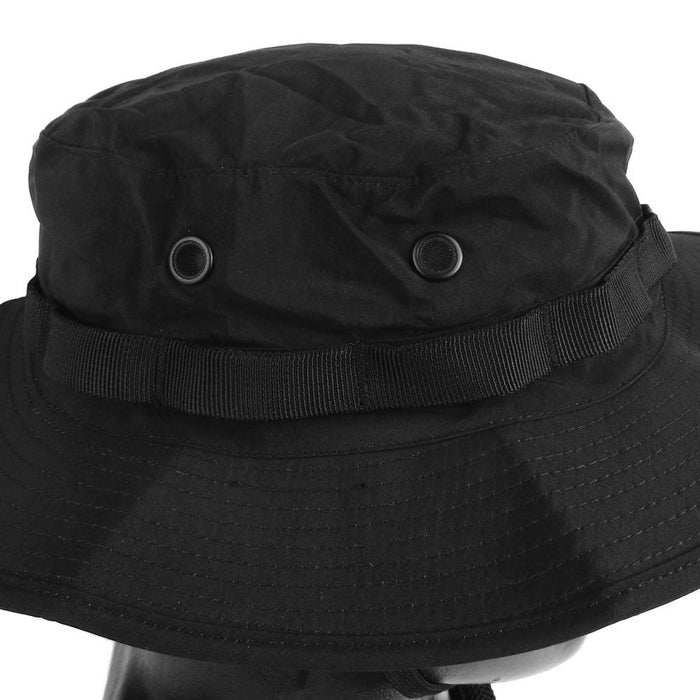 Black Waterproof Boonie Hat