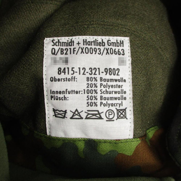 German Flecktarn Cold Weather Hat - New