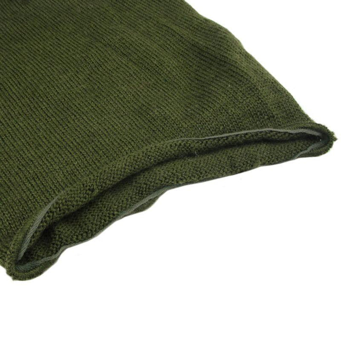 USGI Olive Drab Wool Tube Scarf