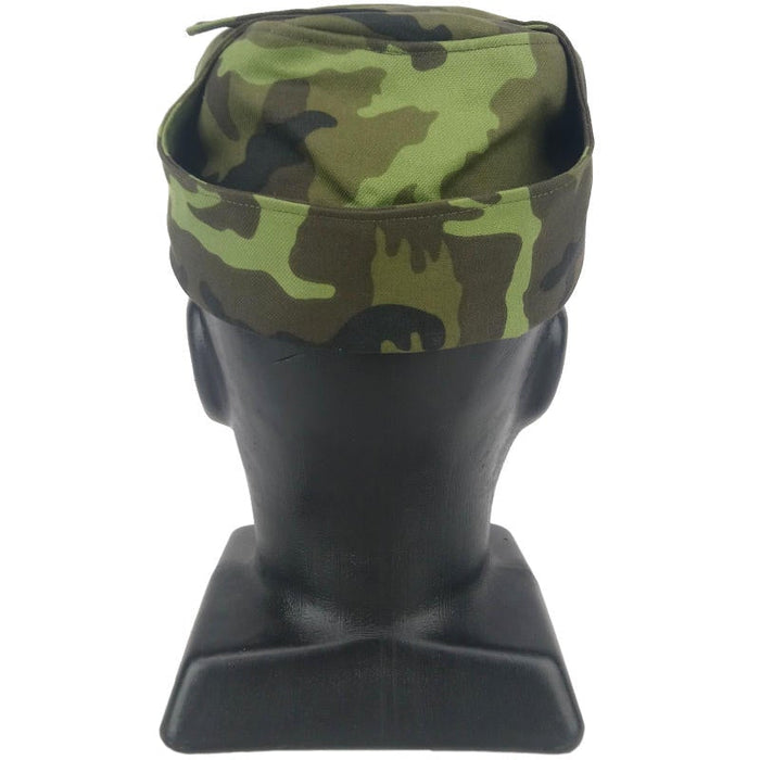 Czech Army M95 Camo Field Cap w/ Flaps - Czech Army Surplus - Caps