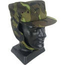 Czech Army M95 Camo Field Cap w/ Flaps - Czech Army Surplus - Caps