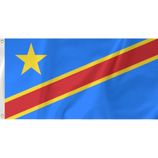 Congo Democratic Republic Flag