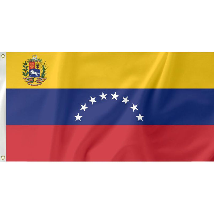 Venezuela Crest Flag