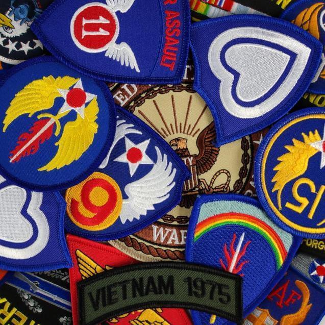 military patches