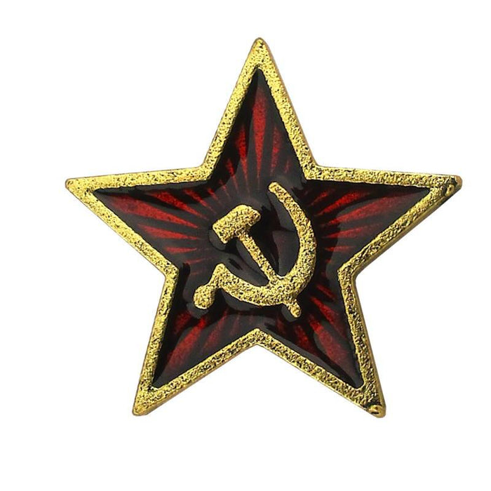 Russian Red Star Badge