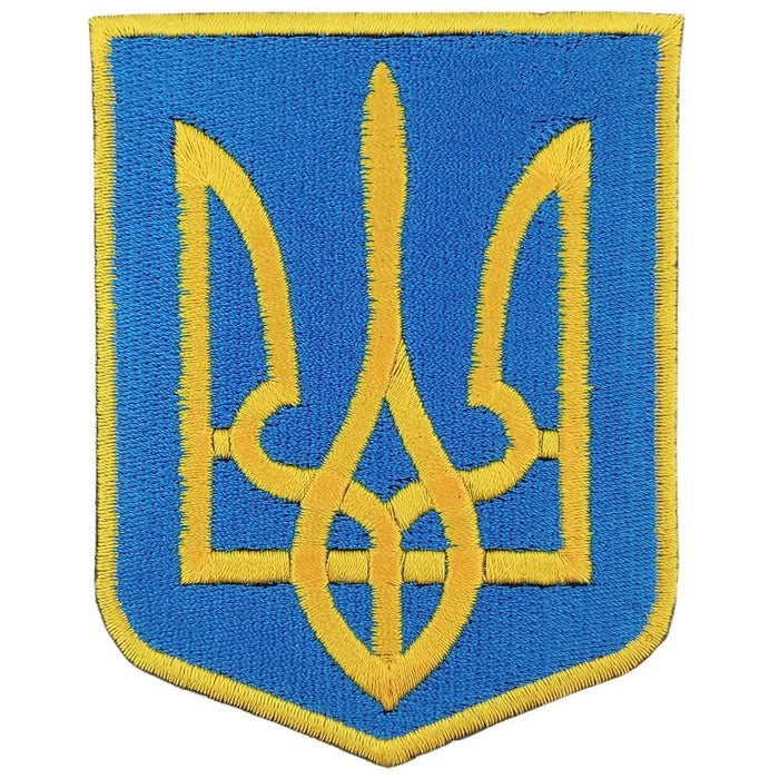 Ukraine Coat Of Arms Embroidered Patch