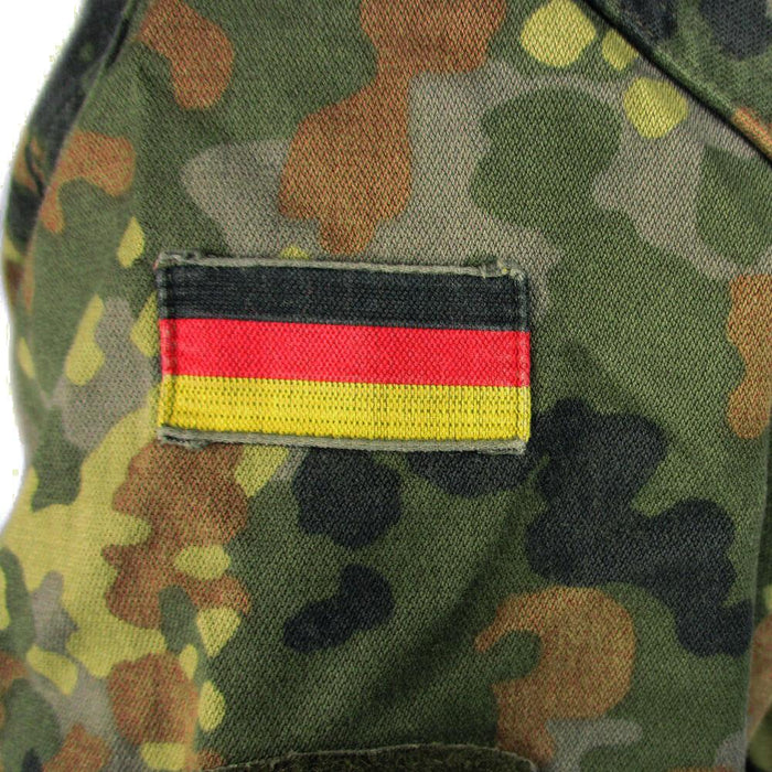 German Flecktarn Parka No Liner - New - German Army Surplus - Parkas