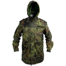 German Flecktarn Parka No Liner - New - German Army Surplus - Parkas