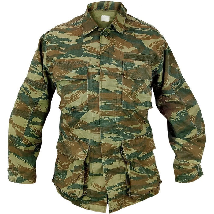 Gants Mécaniques Militaires Pentagon 1/2 Duty - Cuir Suédé Camouflage Greek Lizard - Réf P20010