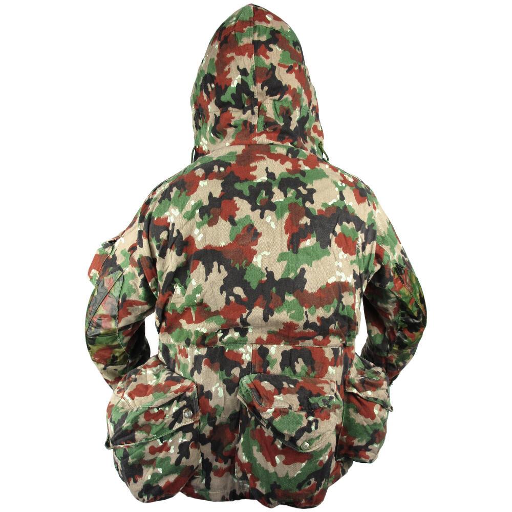 Swiss Alpenflage M70 Jacket Used Army and Outdoors