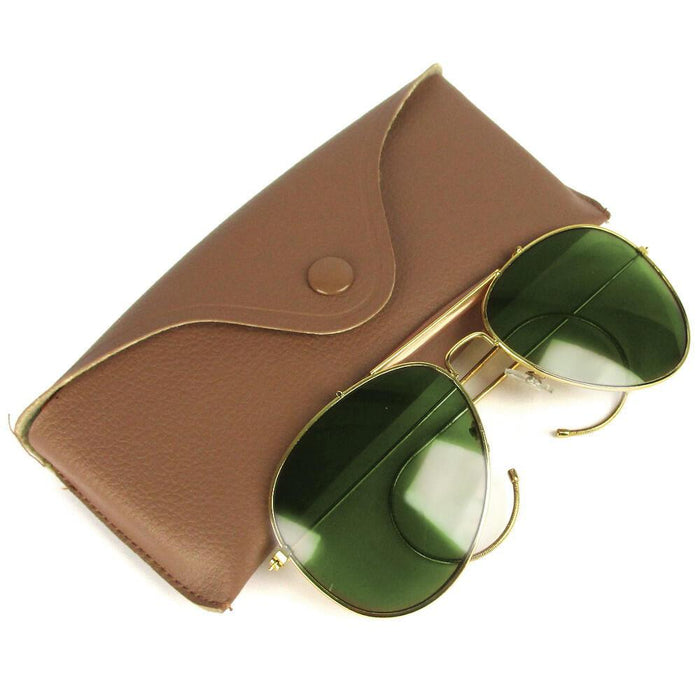 aviator green lenses