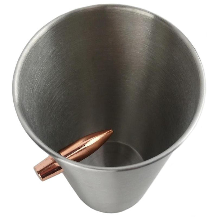 Stainless Steel Bullet Impact Pint Cup