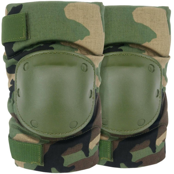 USMC Woodland Knee Pads - New