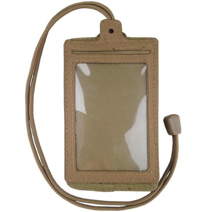 Tactical ID Card Holder, Coyote