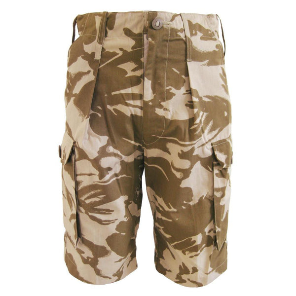 British Army Desert Camo Shorts - New