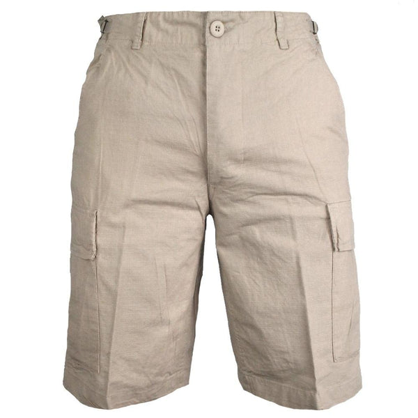 Khaki Ripstop BDU Shorts