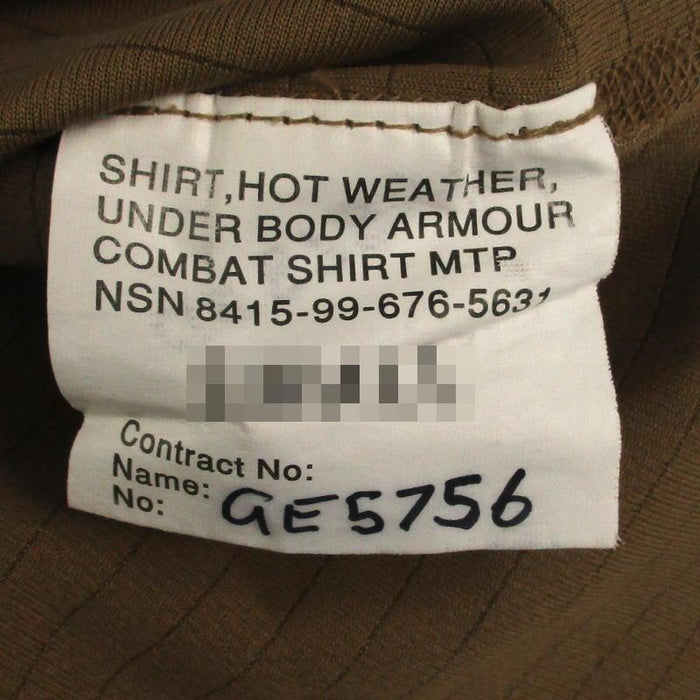 British MTP UBACS Shirt Tan - British Army Surplus - UBACS