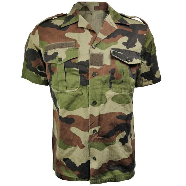 Camouflage short hot sale sleeve shirts