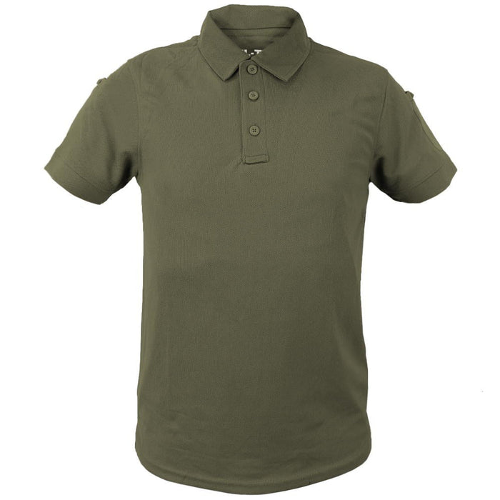 Mil Tec Olive Drab Tactical Polo Shirt XLarge 108cm