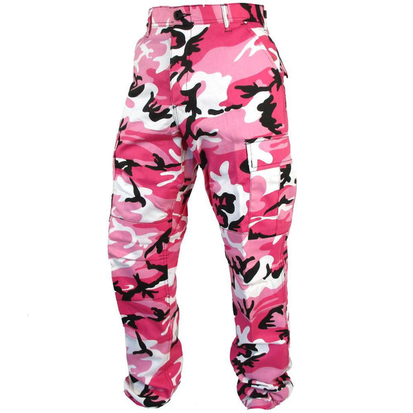 Tactical Camo BDU Pants - Pink