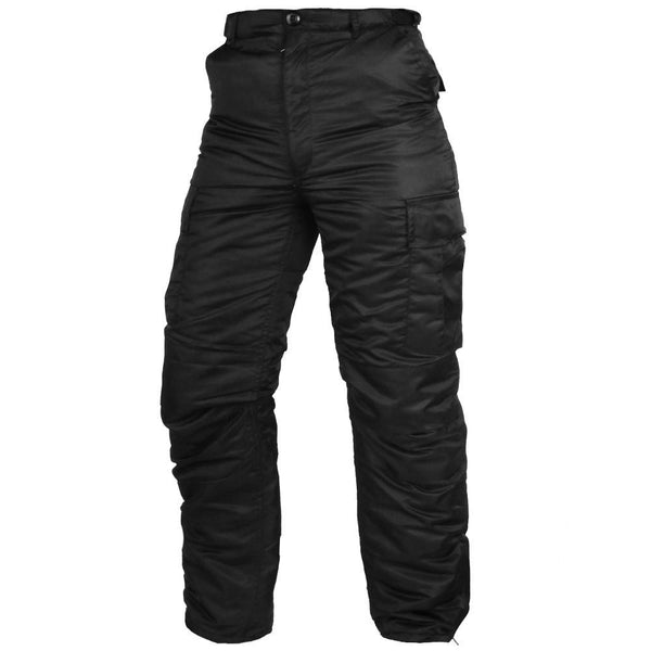 Black MA1 Thermal Trousers