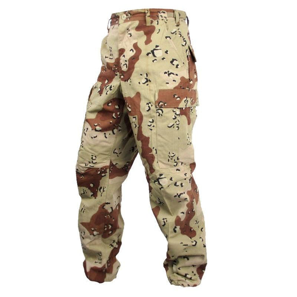 AKHIKING Men's Camo BDU Cargo Tactical Ripstop Casual