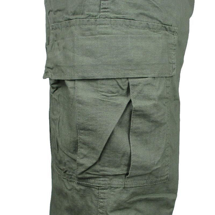Vintage Vietnam Rip-Stop OD Trousers