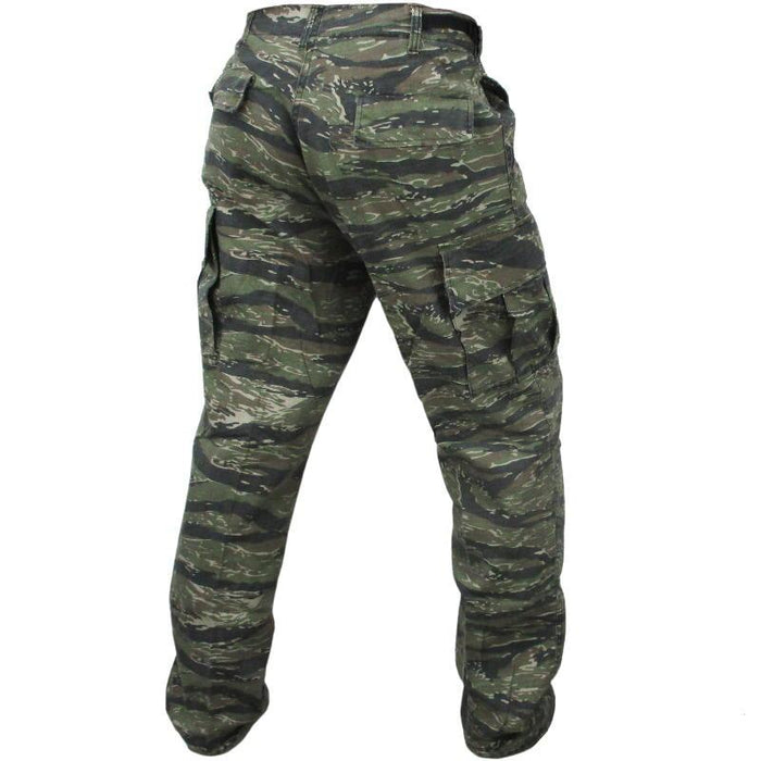 Rothco Rip Stop Vintage Vietnam Tiger Stripe Camo Fatigue Pants