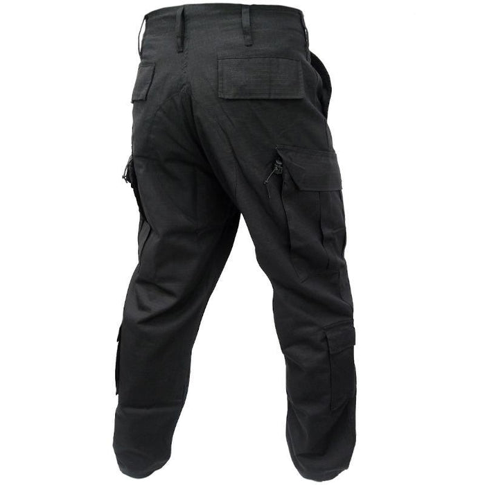 Black army cargo pants - ZARA