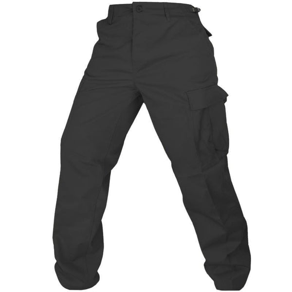 Military black cargo pants on sale