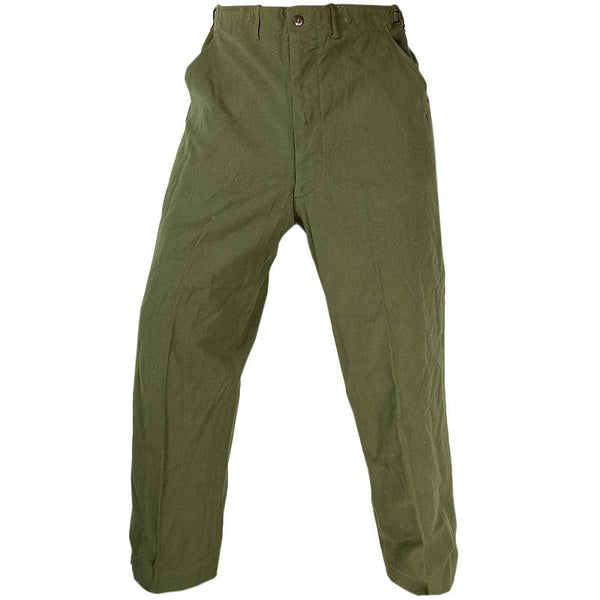Wool cargo shop pants surplus