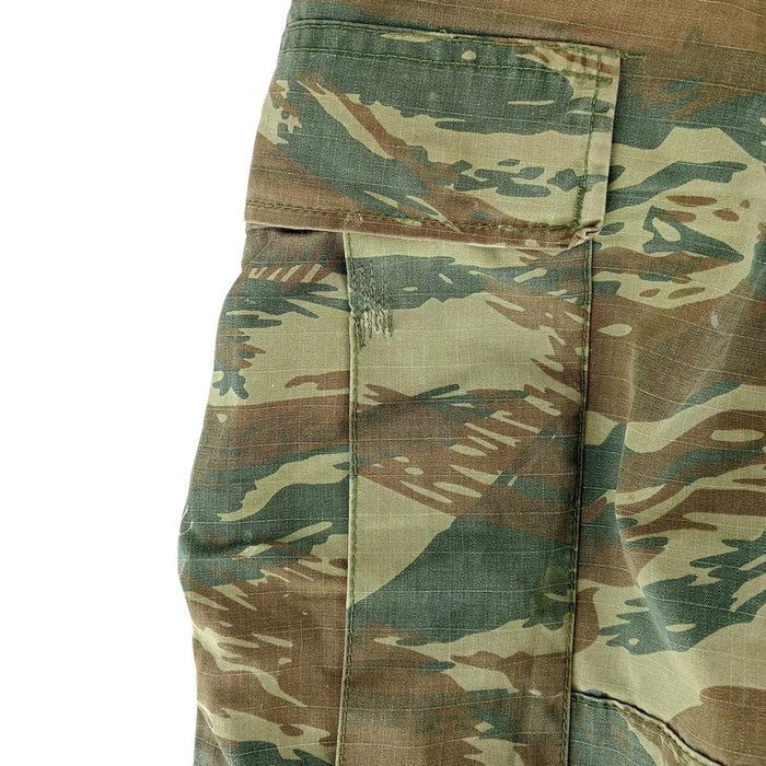 Greek Army Ripstop Lizard Camo Trousers - Greek Army Surplus - Combat Trousers