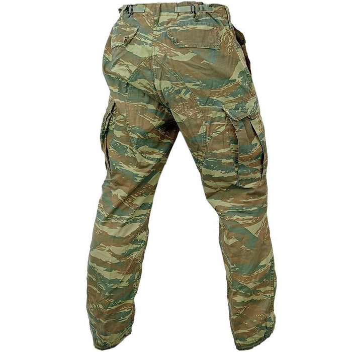 Greek Army Ripstop Lizard Camo Trousers - Greek Army Surplus - Combat Trousers