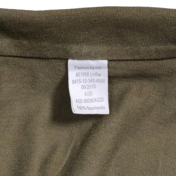 German Army OD Tricot Shirt