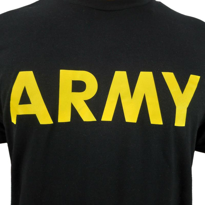 USGI Army PT Black T-Shirt