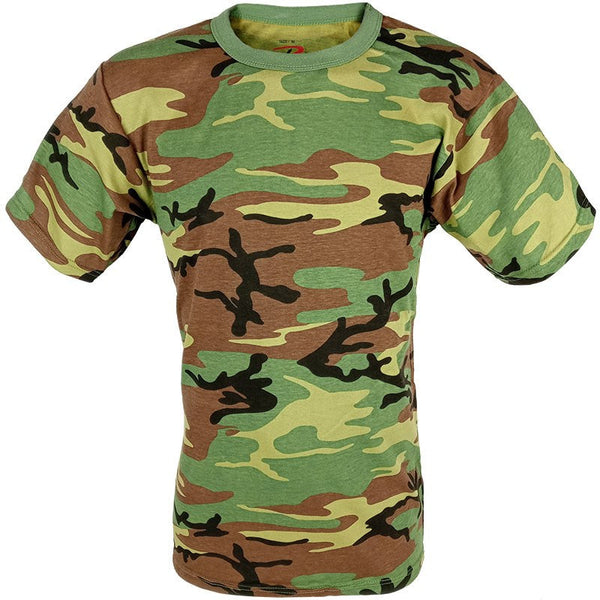 Rothco Woodland Camo T-Shirt