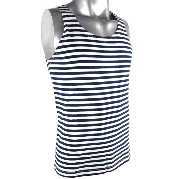 Russian Navy Style Striped Tank Top
