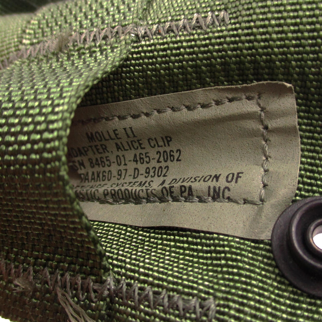 Olive Drab Molle to ALICE Adapter