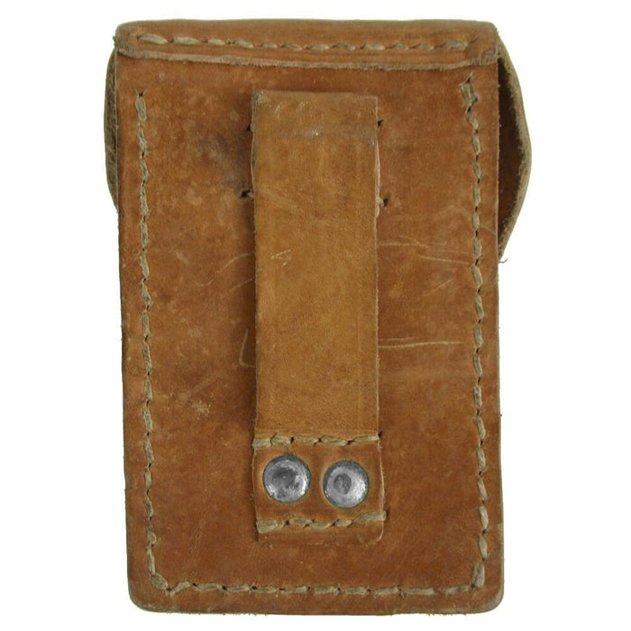 Serbian Leather Mag Pouch - Serbian Army Surplus - Magazine Pouches